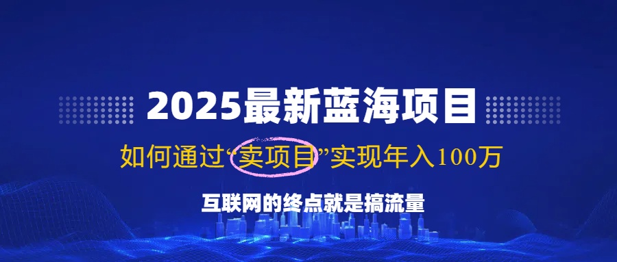 （14305期）2025最新蓝海项目，零门槛轻松复制，月入10万+，新手也能操作！-创客空间
