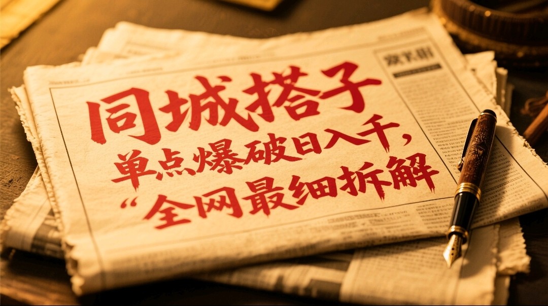 同城搭子群19.9单点爆破日入千，搭子组局月入万，全网最细拆解-创客空间