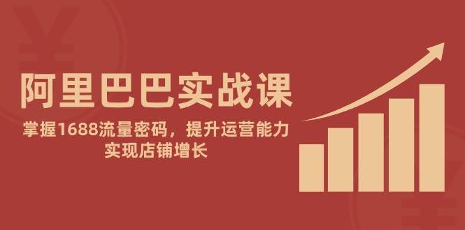 阿里巴巴实战课：掌握1688流量密码，提升运营能力，实现店铺增长-创客空间