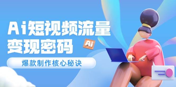 Ai短视频流量密码，爆款制作核心秘诀，120万案例深度解析-创客空间