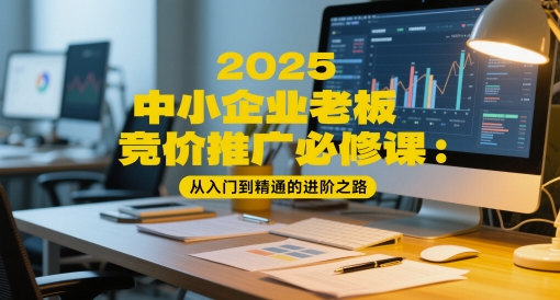 2025中小企业老板竞价推广必修课：从入门到精通的进阶之路-创客空间