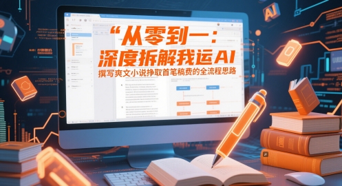从零到一：深度拆解我运用AI撰写爽文小说挣取首笔稿费的全流程思路-创客空间