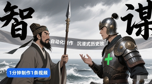 扣子工作流一键生成沉浸式历史故事，一天工作量，3分钟搞定-创客空间